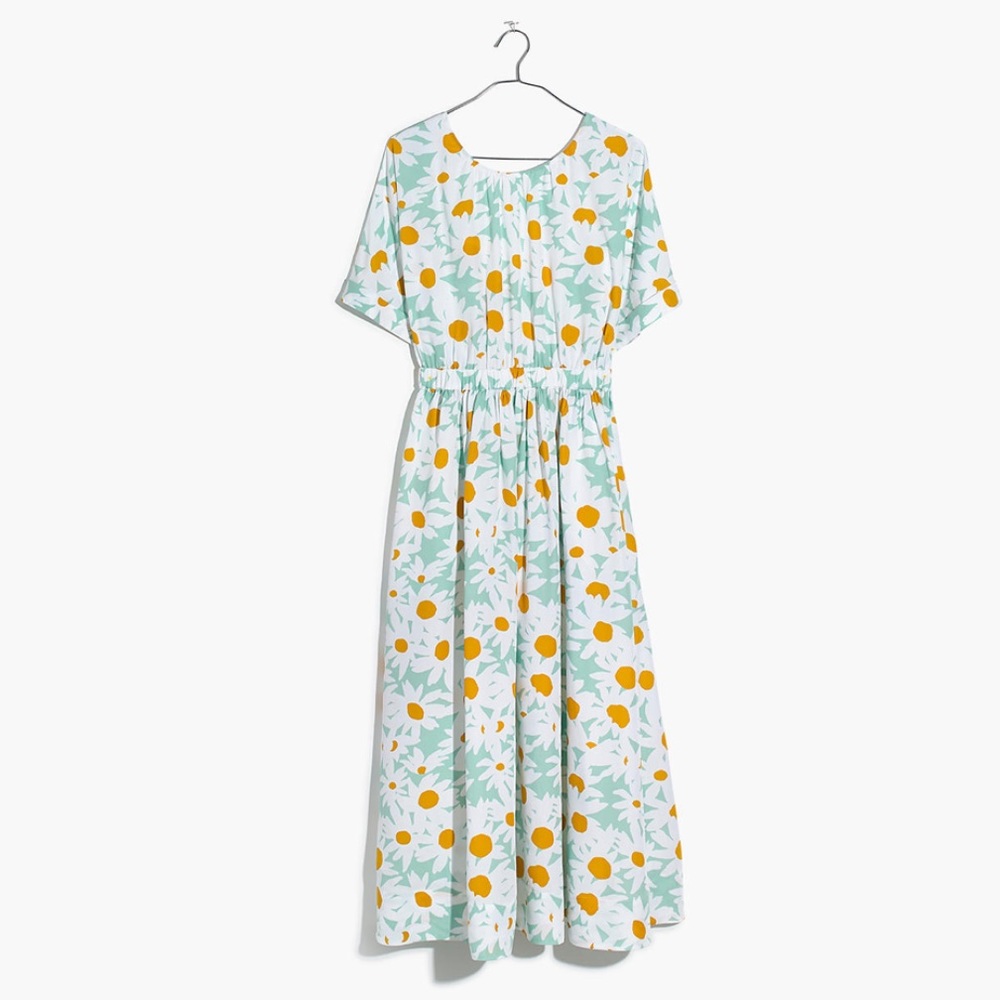 Madewell Tie-Back Maxi Dress in Mini Daisy M